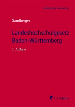 Landeshochschulgesetz Baden-Württemberg - Sandberger, Georg