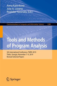 Tools and Methods of Program Analysis