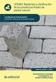 Replanteo y clasificación de los productos finales en piedra natural. IEXD0108 (eBook, ePUB)