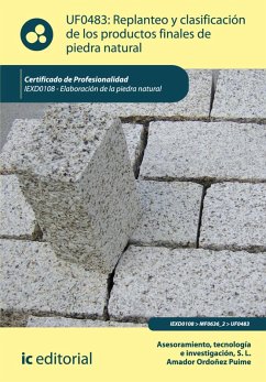 Replanteo y clasificación de los productos finales en piedra natural. IEXD0108 (eBook, ePUB) - Asesoramiento, Tecnología e Investigación S. L.; Ordoñez Puime, Amador