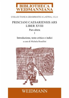 Prisciani Caesariensis Ars, Liber XVIII, Pars altera, 1 - Priscianus