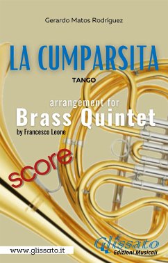 La Cumparsita - Brass Quintet (score) (fixed-layout eBook, ePUB) - Matos Rodríguez, Gerardo