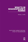 What's in Shakespeare's Names (eBook, ePUB)