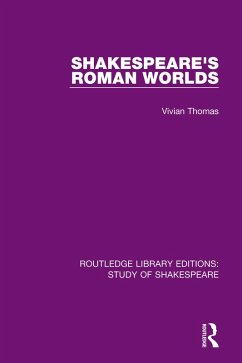Cover Shakespeare's Roman Worlds (eBook, PDF)