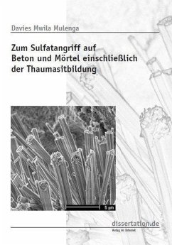 Zum Sulfatangriff auf Beton und Moertel einschliesslich der Thaumasitbildung: Investigation of Sulfate Attack on Concrete and Mortars with Emphasis on Thaumasite Formation (eBook, ePUB) - Mulenga, Davies