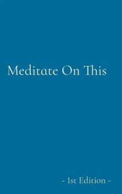Cover Meditate On This (eBook, ePUB)