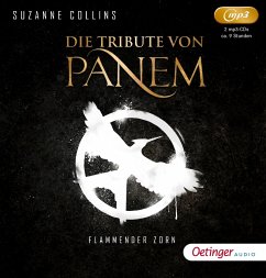 Flammender Zorn / Die Tribute von Panem Bd.3 (2 MP3-CDs)  - Collins, Suzanne