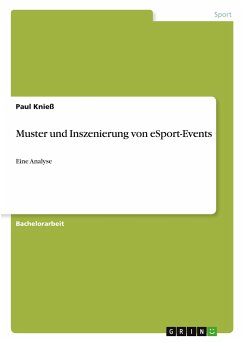 Muster und Inszenierung von eSport-Events - Knieß, Paul