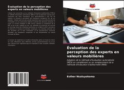 Évaluation de la perception des experts en valeurs mobilières - Nsaluyokoma, Esther