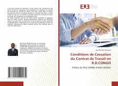 Conditions de Cessation du Contrat de Travail en R.D.CONGO - Mutelesi Munyala, Joel