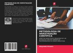 METODOLOGIA DE INVESTIGAÇÃO CIENTÍFICA