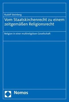 Cover Vom Staatskirchenrecht zu einem zeitgemäßen Religionsrecht