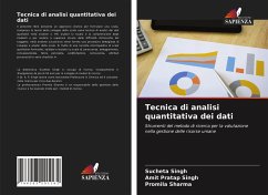 Tecnica di analisi quantitativa dei dati - Singh, Sucheta;Sharma, Promila;Singh, Amit Pratap