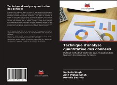 Technique d'analyse quantitative des données - Sharma, Promila;Singh, Amit Pratap;Singh, Sucheta