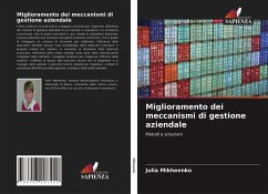 Miglioramento dei meccanismi di gestione aziendale - Mikheenko, Julia