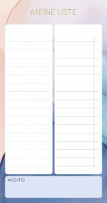Cover Meine Liste 