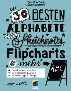 Die 30 besten Alphabete für Sketchnotes, Flipcharts & mehr - Wehr, Tanja
