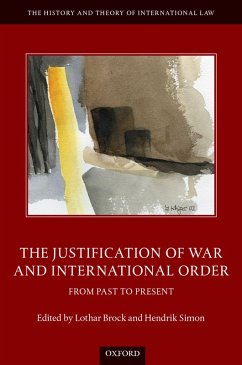 Cover The Justification of War and International Order (eBook, ePUB)