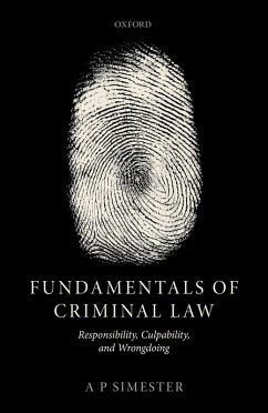 Fundamentals of Criminal Law (eBook, ePUB) - Simester, Andrew