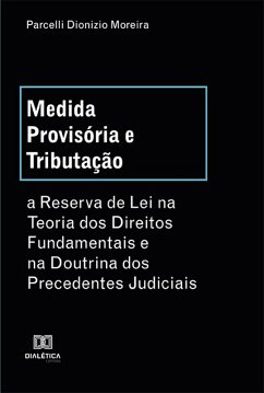 Cover Medida Provisória e Tributação (eBook, ePUB)