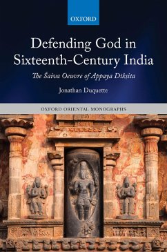 Defending God in Sixteenth-Century India (eBook, PDF) - Duquette, Jonathan