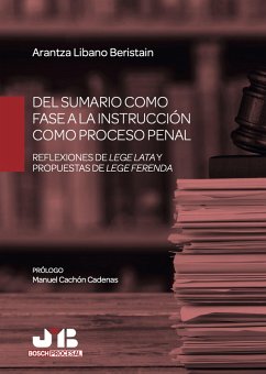 Del sumario como fase a la instrucción como proceso penal (eBook, PDF) - Libano Beristain, Arantza