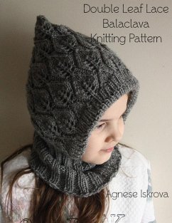 Cover Double Leaf Lace Balaclava Knitting Pattern (eBook, ePUB)