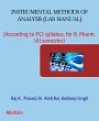 INSTRUMENTAL METHODS OF ANALYSIS (LAB... - Bild 1