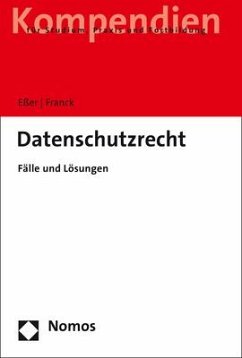 Datenschutzrecht - Eßer, Martin;Franck, Lorenz