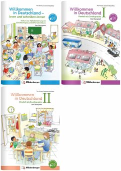 Sicher in die Grundschule - Paket: Deutsch als Zweitsprache (3 Hefte) - diverse