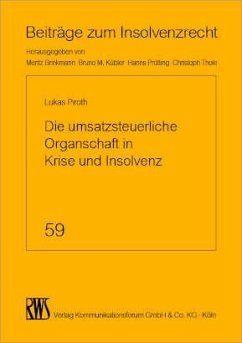 Cover Die umsatzsteuerliche Organschaft in Krise und Insolvenz (eBook, ePUB)