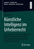Künstliche Intelligenz im Urheberrecht (eBook, PDF)