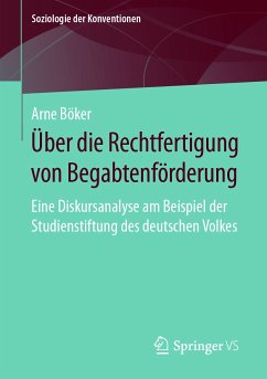 Über die Rechtfertigung von Begabtenförderung (eBook, PDF) - Böker, Arne