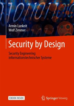 Security by Design (eBook, PDF) - Lunkeit, Armin; Zimmer, Wolf