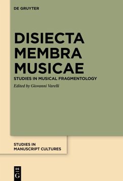 Cover Disiecta Membra Musicae (eBook, PDF)
