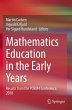 Mathematics Education in the Early Years - Bild 1