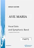 Ave Maria - Vocal solo and Symphonic Band (parts) (fixed-layout eBook, ePUB)