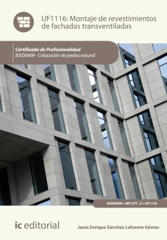 Cover Montaje de revestimientos de fachadas transventiladas. IEXD0409 (eBook, ePUB)