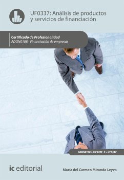 Análisis de productos y servicios de financiación. ADGN0108 (eBook, ePUB) - Miranda Leyva, María del Carmen