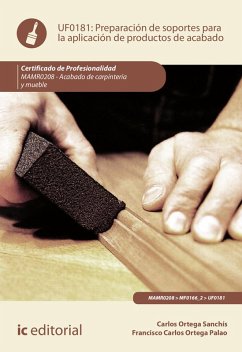 Cover Preparación de soportes para la aplicación de productos de acabado. MAMR0208 (eBook, ePUB)
