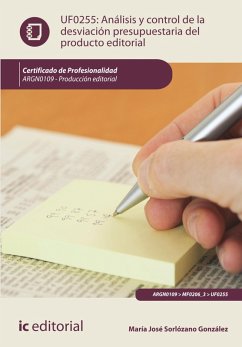 Análisis y control de la desviación presupuestaria del producto gráfico. ARGN0109 (eBook, ePUB) - Sorlózano González, María José