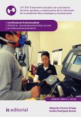 Tratamiento de datos de una batería de tests, pruebas y cuestionarios de la valoración de la condición física, biológica y motivacional. AFDA0210 (eBook, ePUB)