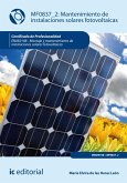 Mantenimiento de instalaciones solares fotovoltaicas. ENAE0108 (eBook, ePUB)