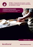 Preparación de equipos y medios de aplicación de barnices y lacas en elementos de carpintería y mueble. MAMD0109 (eBook, ePUB)