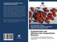 Produktivität und Effizienz des eingesetzten Wassers - Ríos Flores, José Luis;Castañeda Rodríguez, Luis Gerardo;Armendáriz Erives, Sigifredo