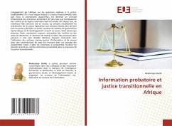 Cover Information probatoire et justice transitionnelle en Afrique