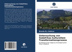 Untersuchung von Südafrikas kulturellem Transformationsprozess - Babirye, Brenda B.J.