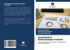 Quantitative Datenanalyse-Technik - Singh, Sucheta;Singh, Amit Pratap;Sharma, Promila