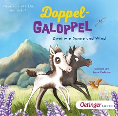 Zwei wie Sonne und Wind / Doppelgaloppel Bd.1 (1 Audio-CD) - Schreiber, Chantal