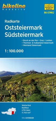 Radkarte Oststeiermark, Südsteiermark